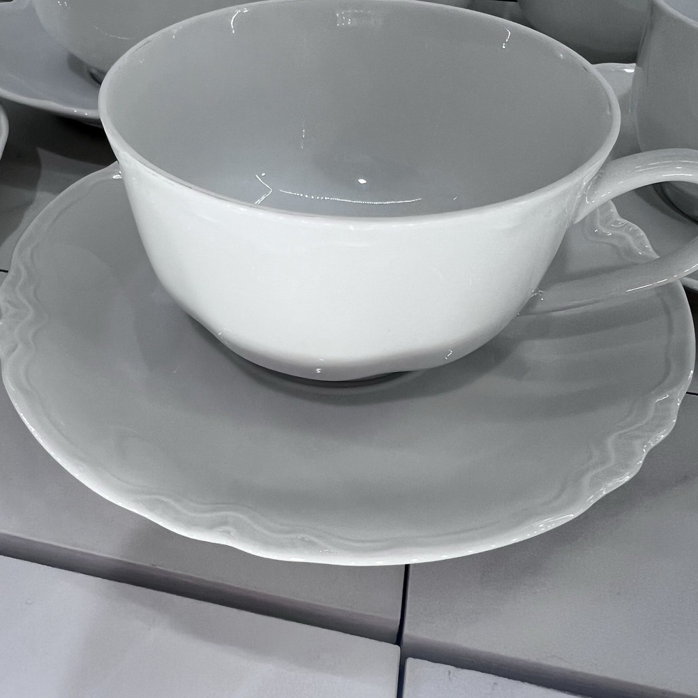 (8) Hutschenreuther Germany Racine MCM Coffee Tea Cup (2x3.5") & Saucer (6") - Picture 4 of 5